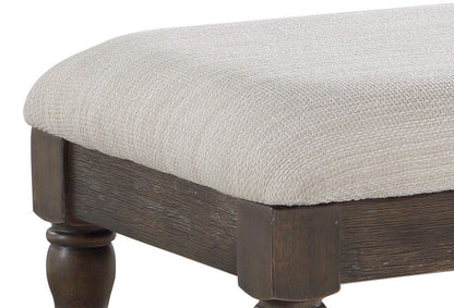 Hutchins - Dining Bench - Dark Brown - Hornell Furniture Outlet