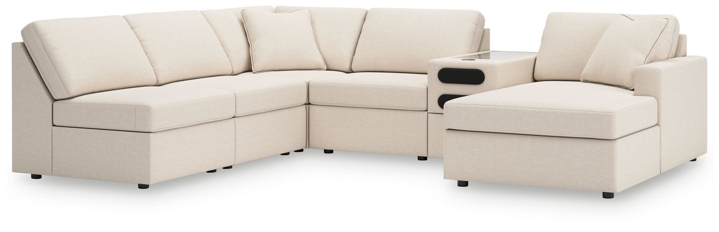 Modmax - Oyster - Sectional - Hornell Furniture Outlet
