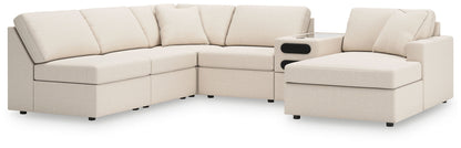 Modmax - Oyster - Sectional - Hornell Furniture Outlet