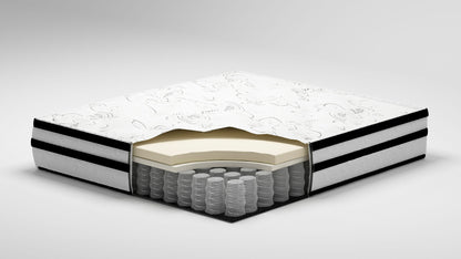Chime 10 Inch Hybrid - Medium Hybrid Mattress - Hornell Furniture Outlet