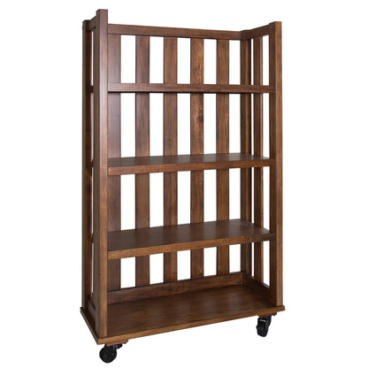 Arlington House - Open Bookcase - Dark Brown - Hornell Furniture Outlet