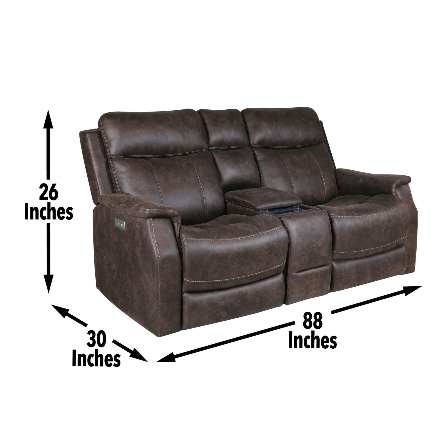 Valencia - Dual Power Reclining Set - Hornell Furniture Outlet