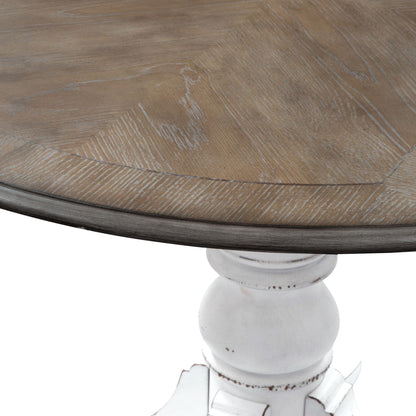 Magnolia Manor - Drop Leaf Table - White - Hornell Furniture Outlet