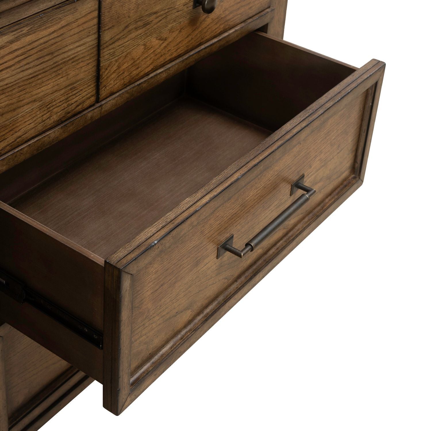 Carolina Park - 7 Drawer Dresser - Brown - Hornell Furniture Outlet