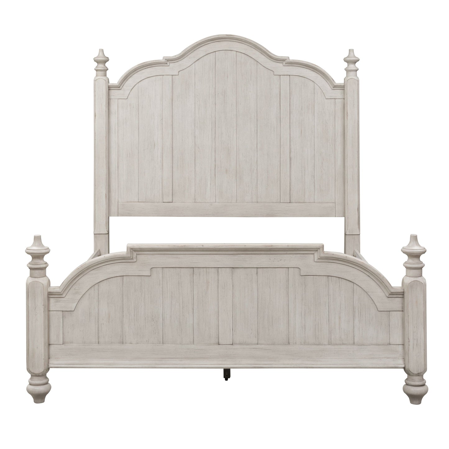 Farmhouse Reimagined - Poster Bed, Dresser & Mirror - Hornell Furniture Outlet