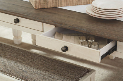 Bolanburg - Beige - Rectangular Dining Room Table - Hornell Furniture Outlet