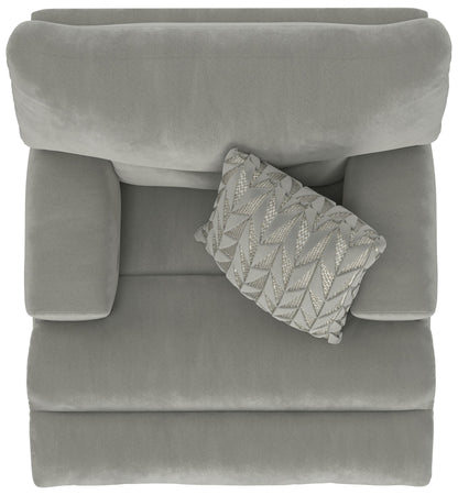 Renaldo - Power Recliner With Zero Gravity Recline - Stone - Hornell Furniture Outlet