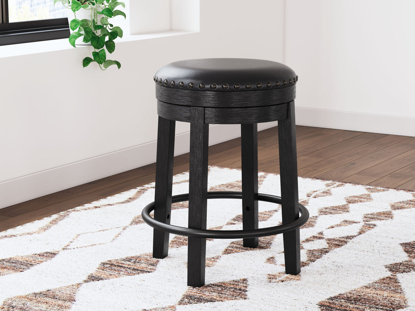 Valebeck - Upholstered Swivel Stool - Hornell Furniture Outlet