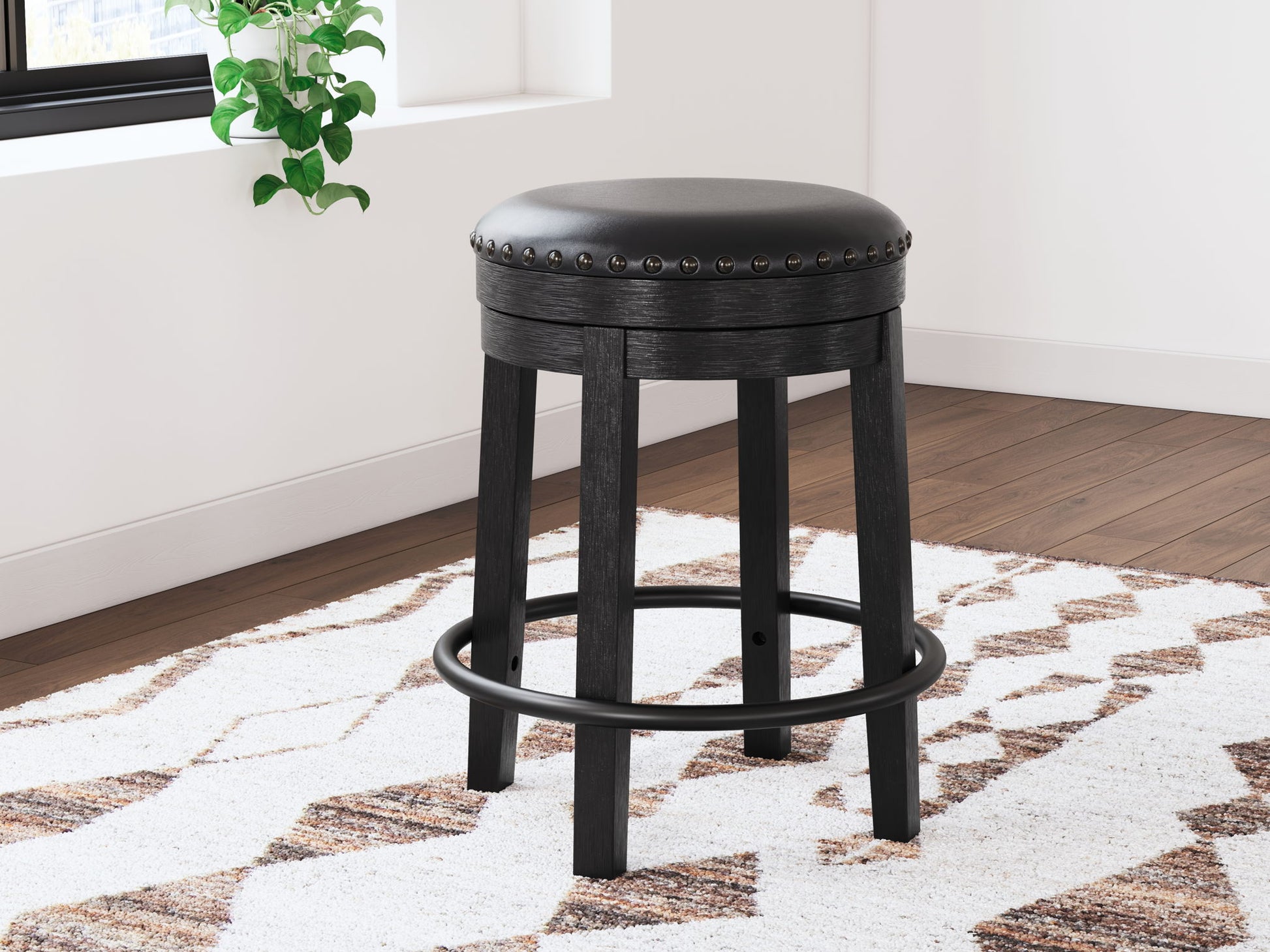 Valebeck - Upholstered Swivel Stool - Hornell Furniture Outlet