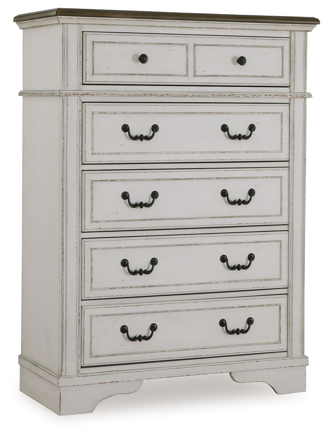 Blendon - Two - tone - Five Drawer Chest - Hornell Furniture Outlet