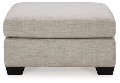 Mahoney - Oversized Accent Ottoman - Hornell Furniture Outlet