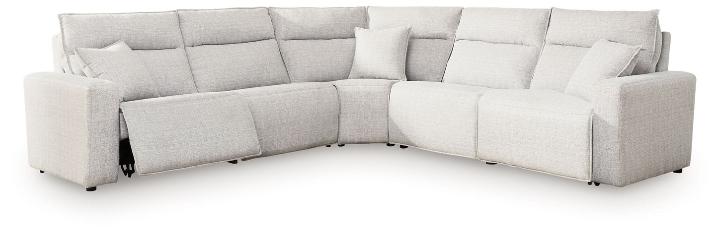 Modmax II - Reclining Sectional - Stone - Hornell Furniture Outlet