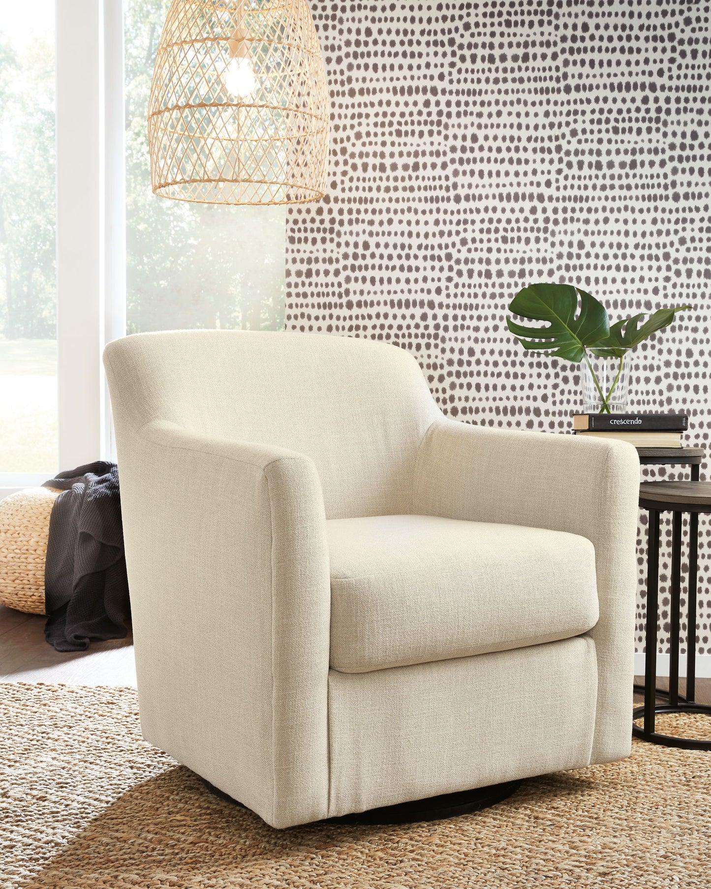 Bradney - Swivel Accent Chair - Hornell Furniture Outlet