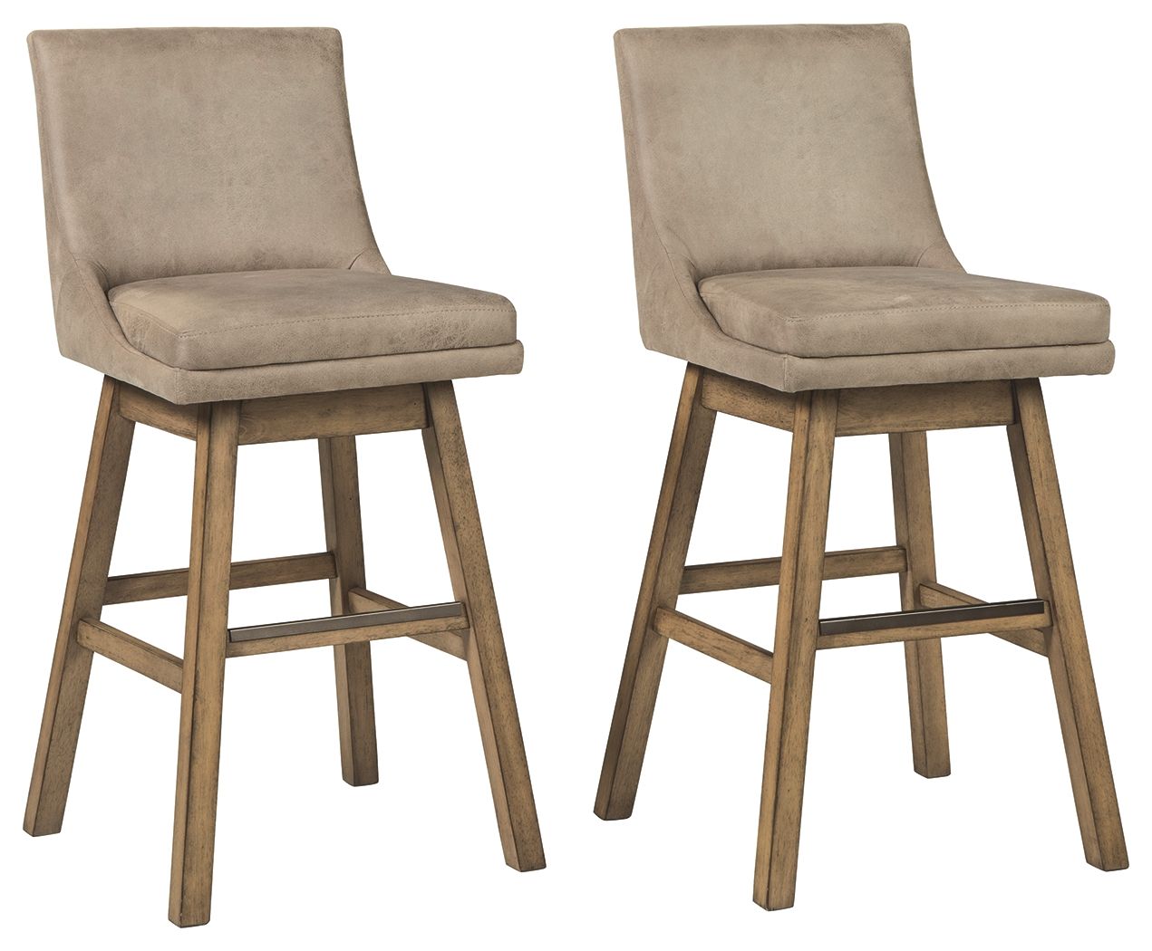 Tallenger - Swivel Barstool (Set of 2) - Hornell Furniture Outlet