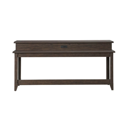 Paradise Valley - Console Bar Table - Dark Brown - Hornell Furniture Outlet