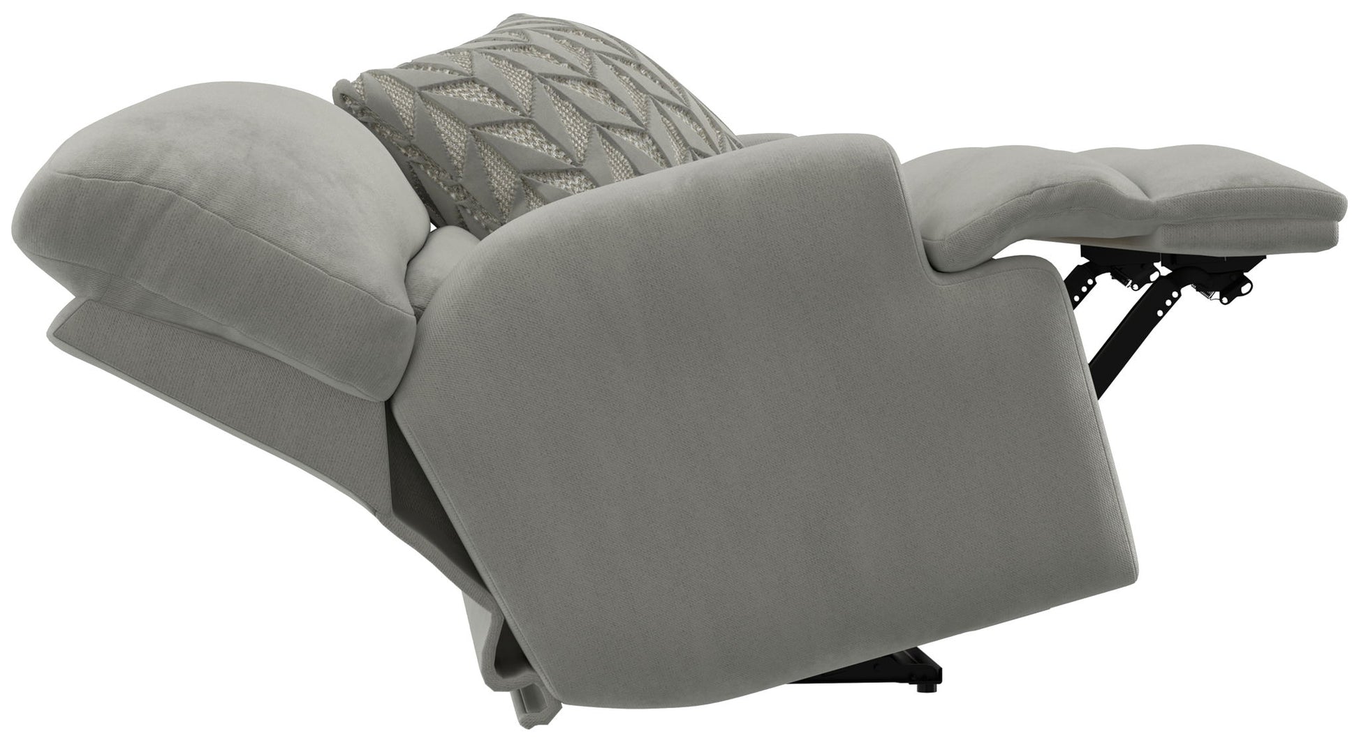 Renaldo - Power Recliner With Zero Gravity Recline - Stone - Hornell Furniture Outlet