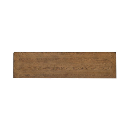 Carolina Park - 78" TV Console - Brown - Hornell Furniture Outlet