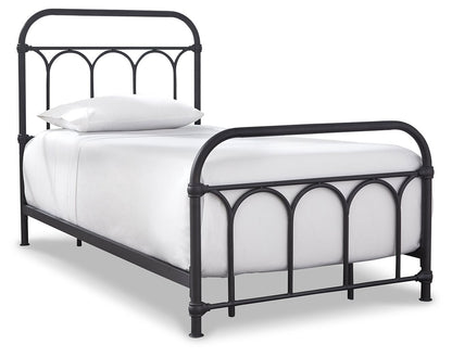 Nashburg - Arch Bed - Hornell Furniture Outlet