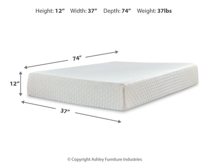 Chime 12 Inch Memory Foam - Ultra Plush Memory Foam Mattress - Hornell Furniture Outlet