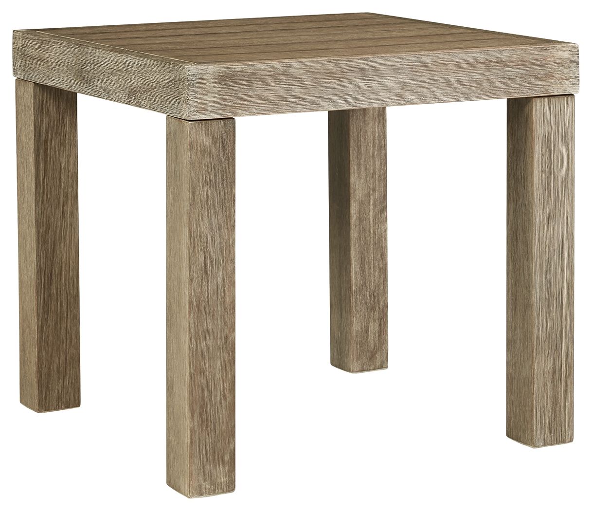Silo Point - Brown - Square End Table - Hornell Furniture Outlet