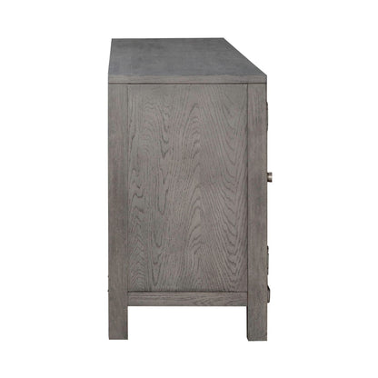 Fireplace TV Consoles - 78" Fireplace TV Console FTS - Dark Brown - Hornell Furniture Outlet