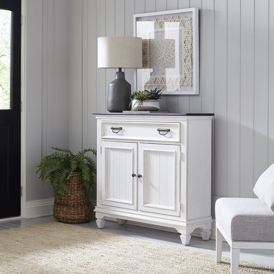 Allyson Park - Accent Hall Console - White - Hornell Furniture Outlet