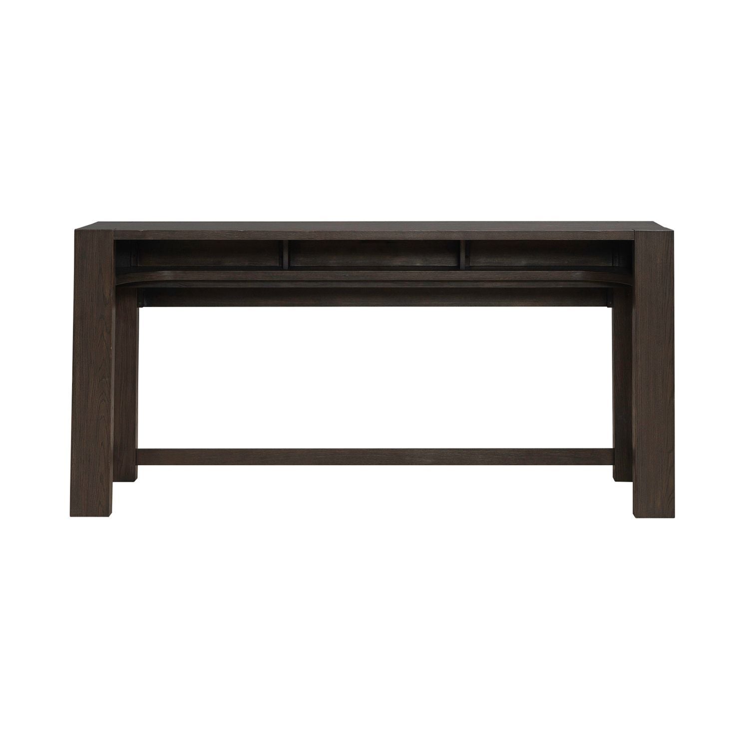 Lennox Hill - Console Bar Table - Light Brown - Hornell Furniture Outlet