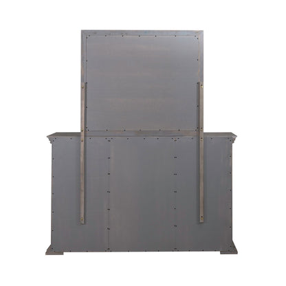 Big Valley - Dresser & Mirror - Hornell Furniture Outlet