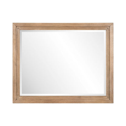 Haven Hills - Landscape Mirror - Camel Beige - Hornell Furniture Outlet
