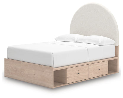 Arloster - Upholstered Panel Bed - Hornell Furniture Outlet