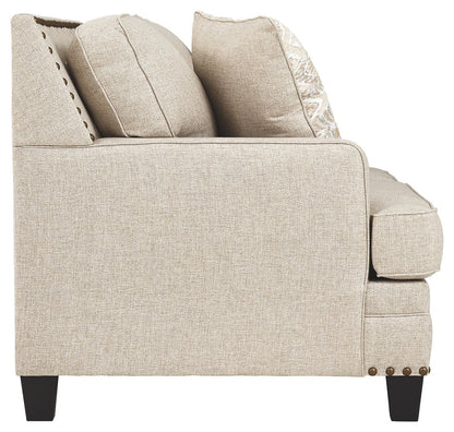 Claredon - Linen - Loveseat - Hornell Furniture Outlet