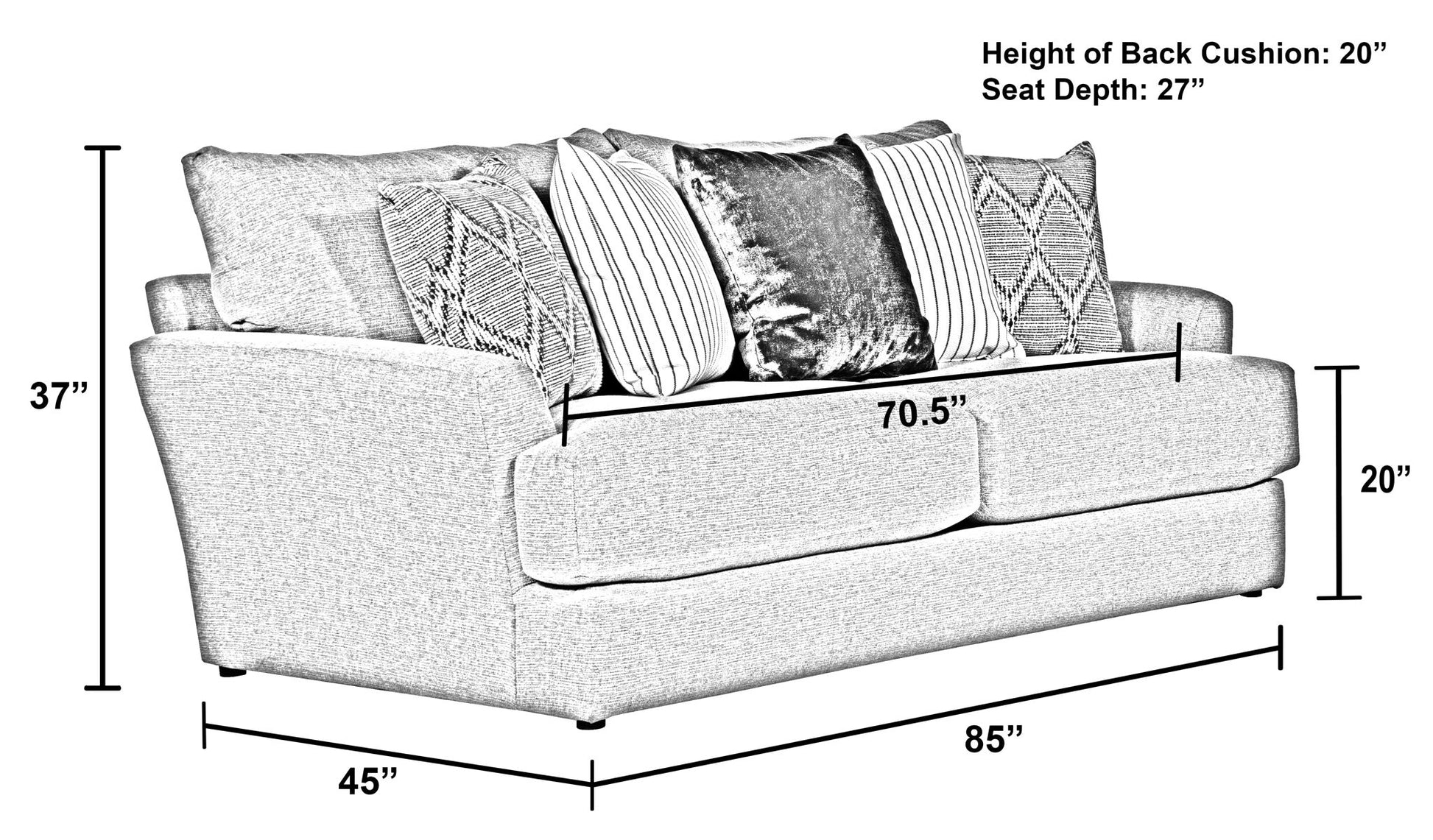 Howell - Sofa - Hornell Furniture Outlet