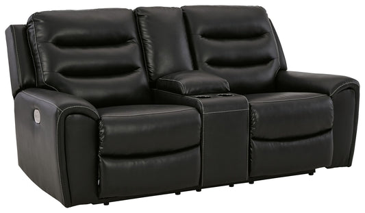 Warlin - Power Reclining Loveseat - Hornell Furniture Outlet
