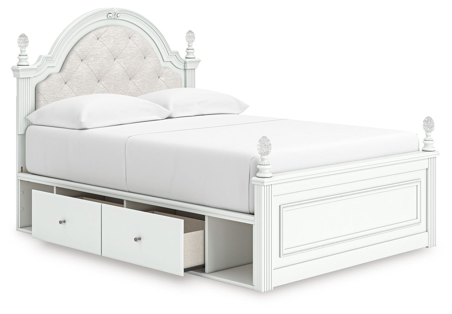 Kozlani - Upholstered Panel Storage Bed - Hornell Furniture Outlet