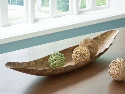 Wystenburg - Antique Gold Finish - Tray - Hornell Furniture Outlet