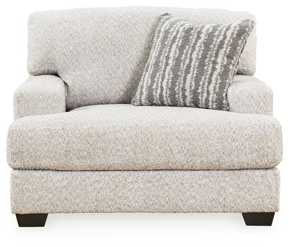 Brebryan - Flannel - Chair And A Half - Hornell Furniture Outlet