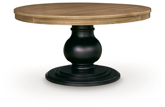 Ridgester - Dining Table - Light Brown - Hornell Furniture Outlet