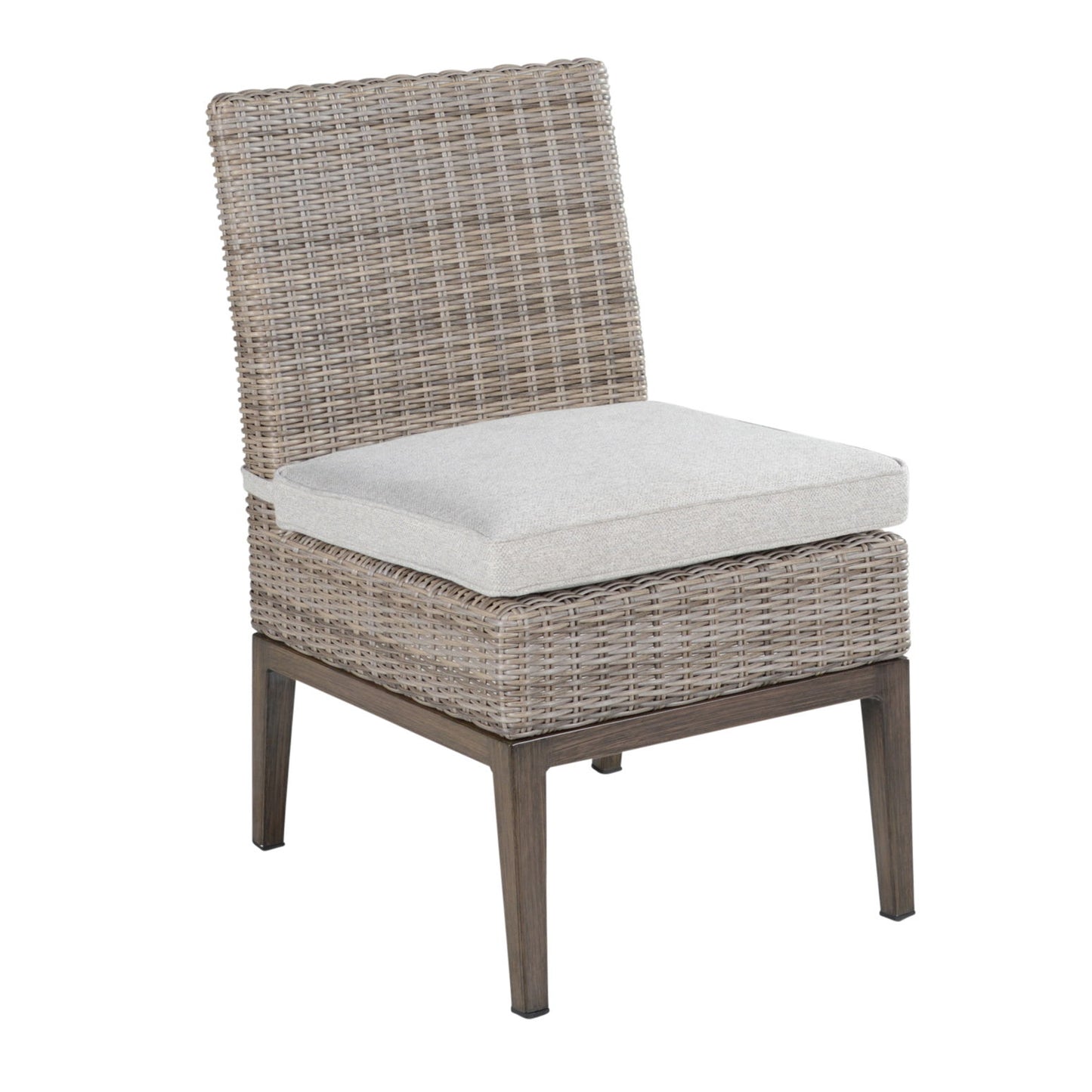 Marina - Patio Side Chair (Set of 2) - Brown Light - Hornell Furniture Outlet