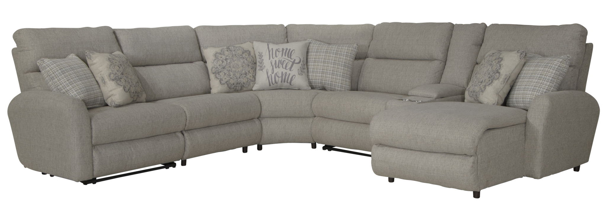McPherson - Reclining Sectional - Hornell Furniture Outlet
