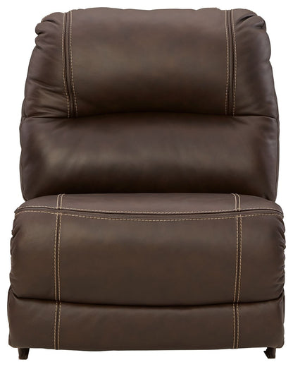 Dunleith - Power Reclining Sectional - Hornell Furniture Outlet