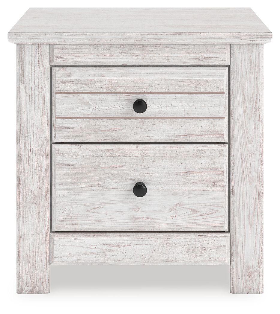 Makidern - Two Drawer Night Stand - Hornell Furniture Outlet