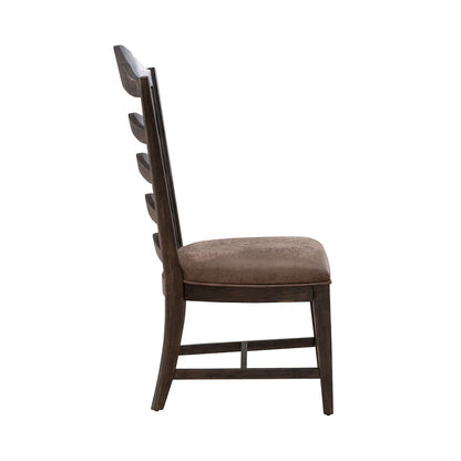 Paradise Valley - Upholstered Ladder Back Chair (RTA) - Hornell Furniture Outlet