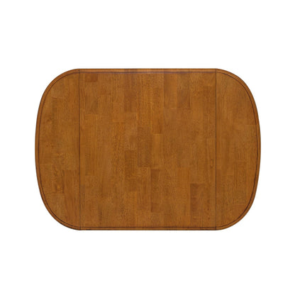 Creations - Drop Leaf Table - Dark Brown - Hornell Furniture Outlet