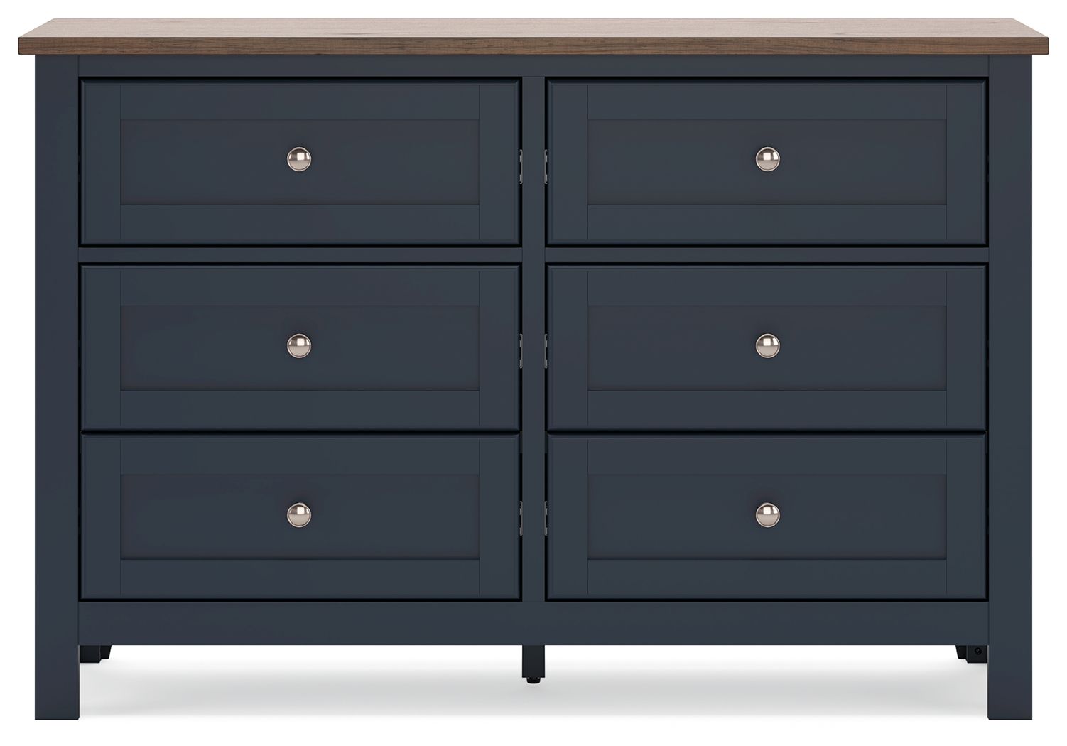 Landocken - Brown / Blue - Dresser - Hornell Furniture Outlet
