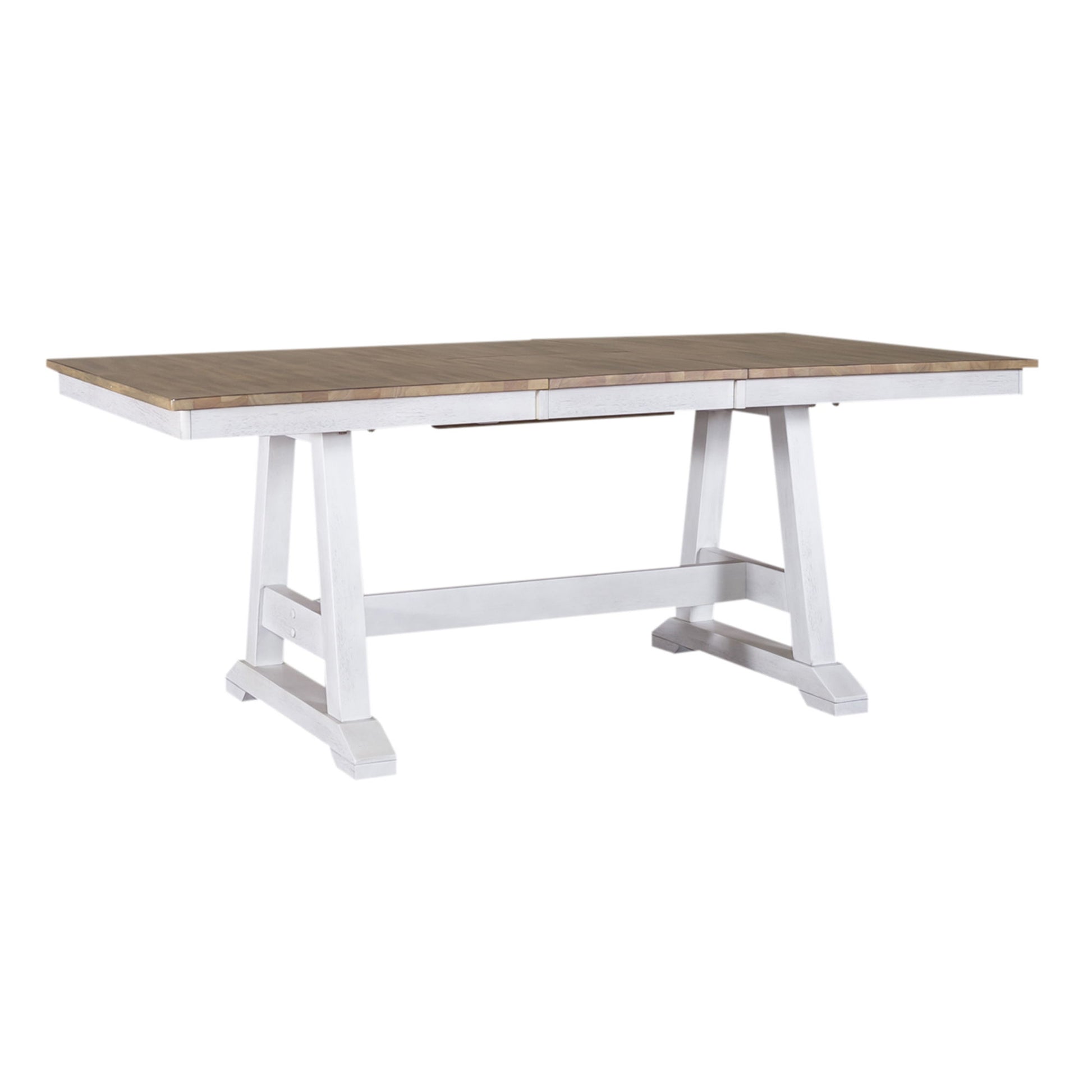 Lindsey Farm - Trestle Table Set - Hornell Furniture Outlet