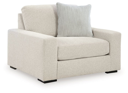 Conlee - Pike - Chair And A Half - Linen - Hornell Furniture Outlet