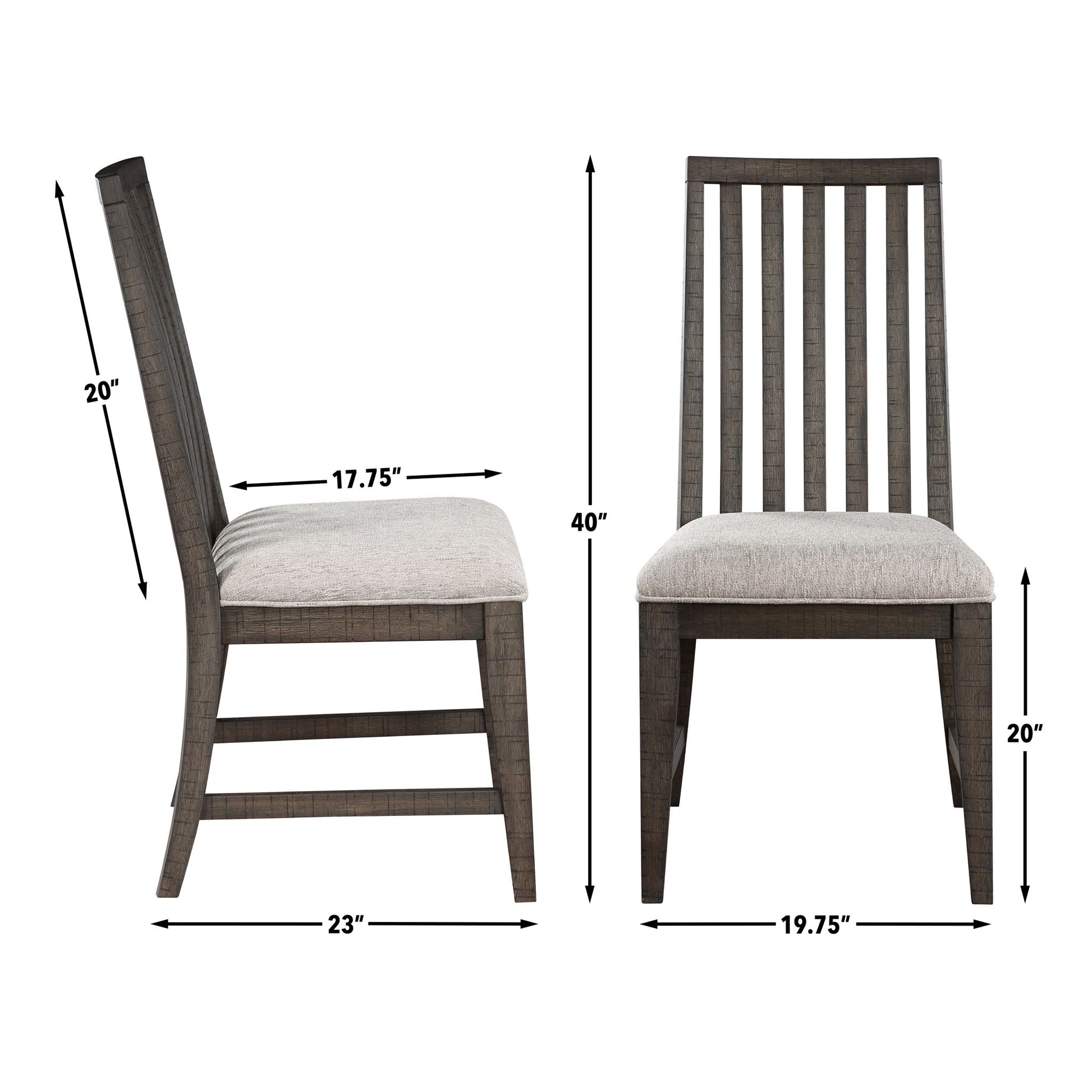 Riverdale - Side Chair (Set of 2) - Black - Hornell Furniture Outlet