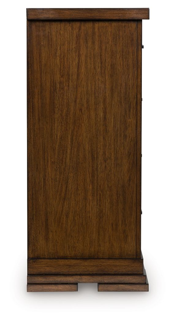 Taffenbrook - Medium Brown - Dresser - Hornell Furniture Outlet