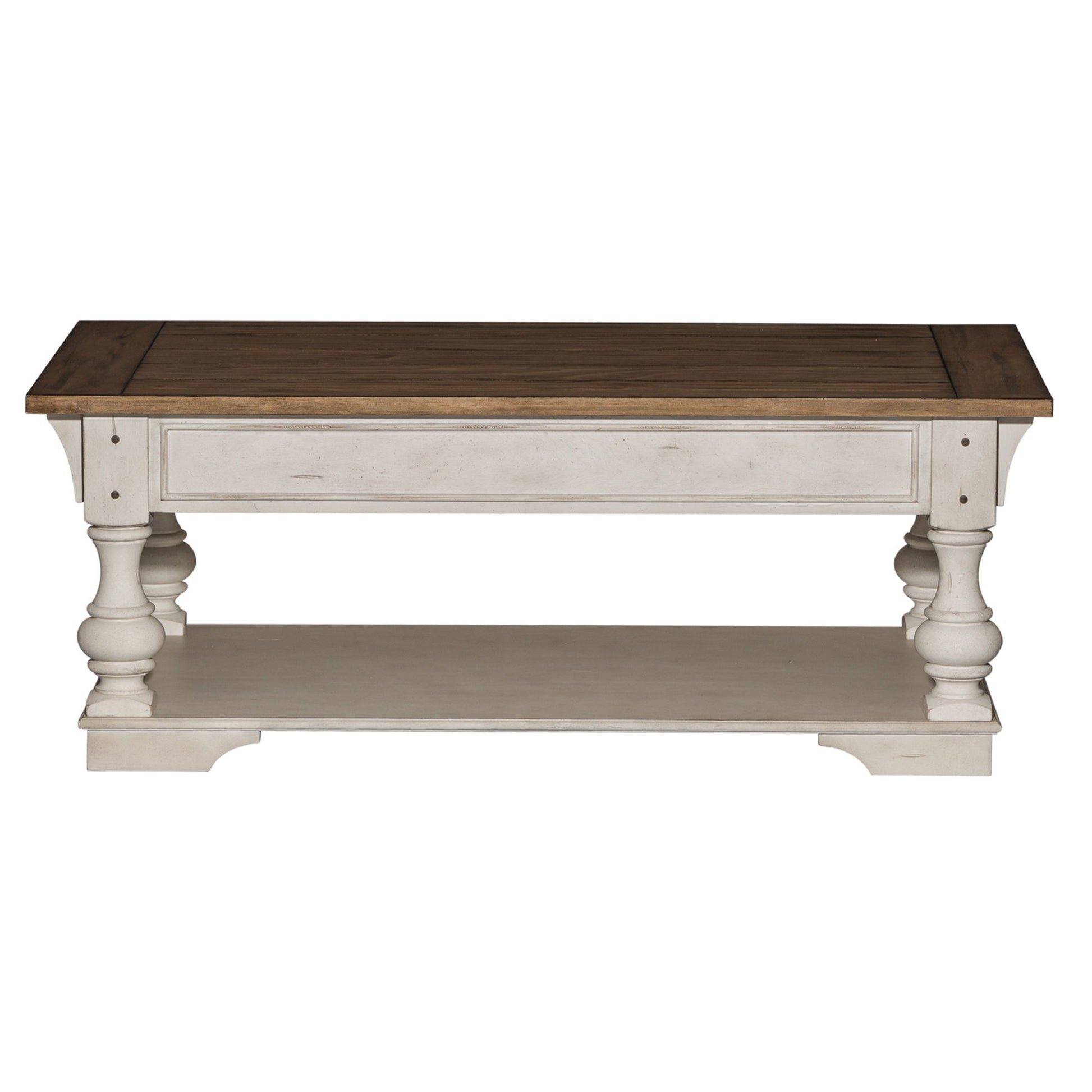 Morgan Creek - Cocktail Table - White - Hornell Furniture Outlet