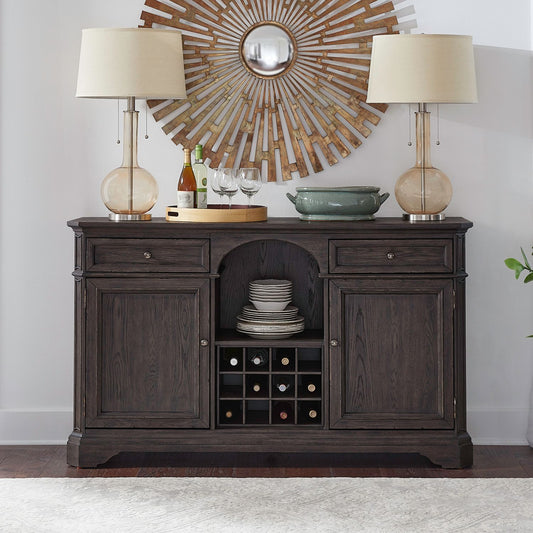 Grant Park - Wine Buffet - Brown - Hornell Furniture Outlet